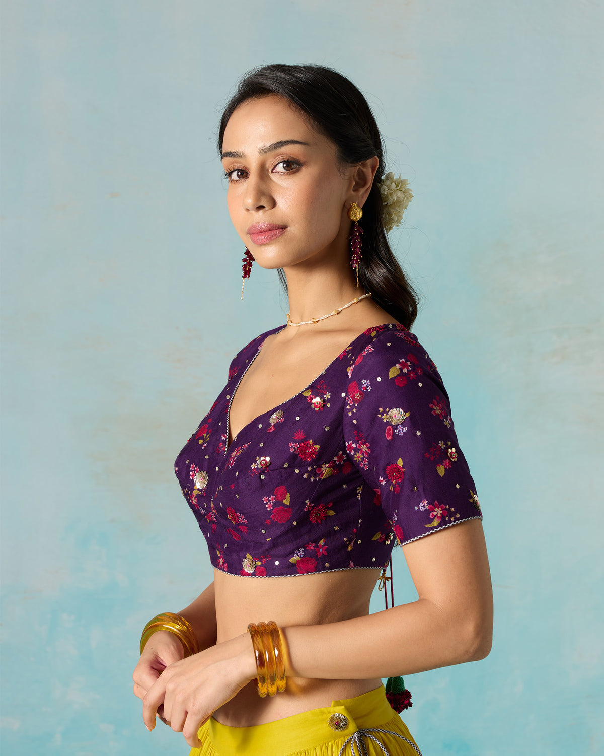 Dori Blouse - Cotton Silk Fitted