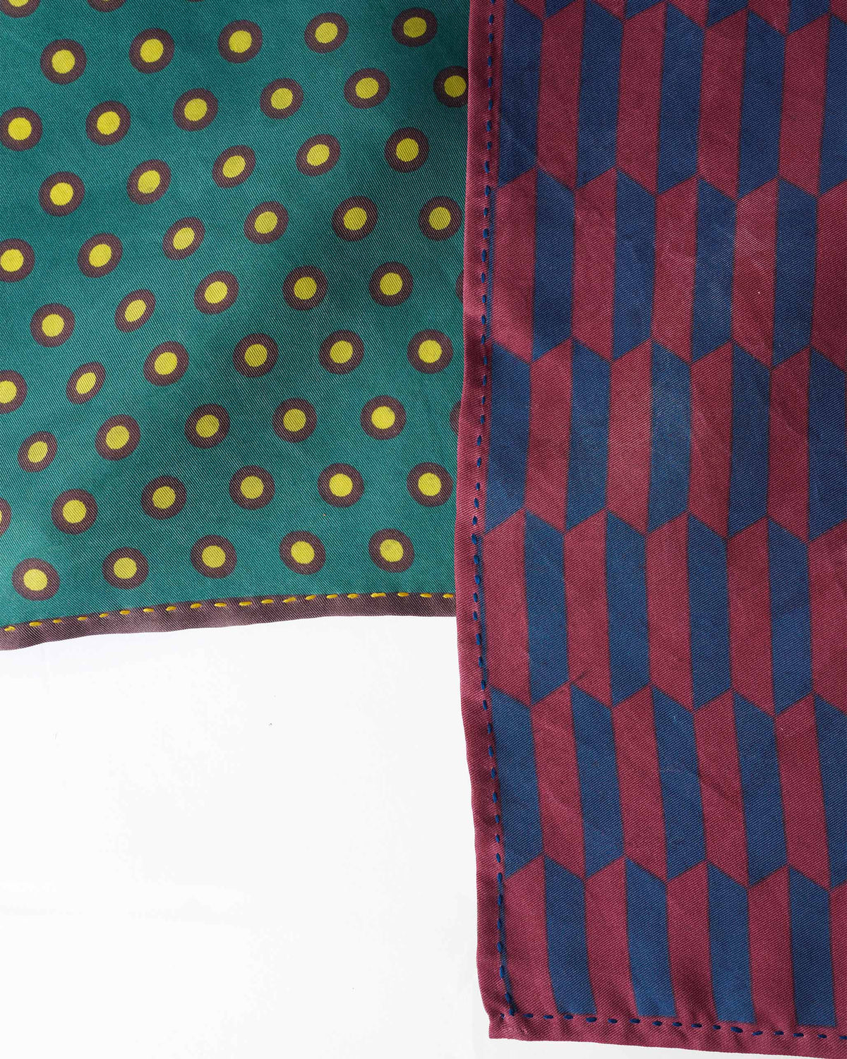 Drongo Pocket Squares - Pure Silk