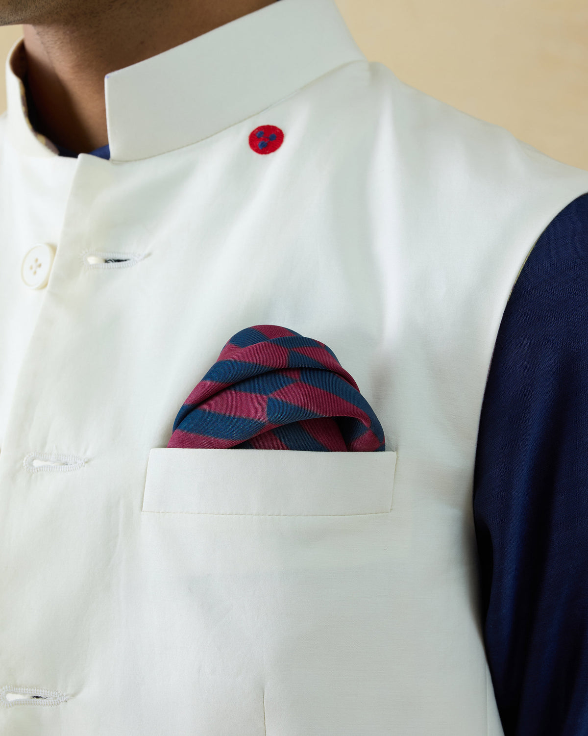 Drongo Pocket Squares - Pure Silk