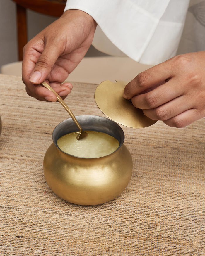 Madhu Ghee Pot With Ladle