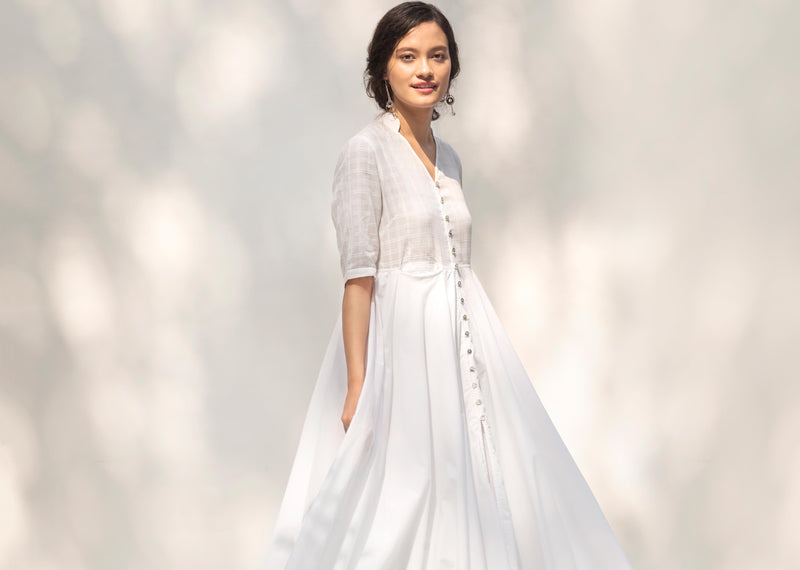 Akura Maxi Dress - White
