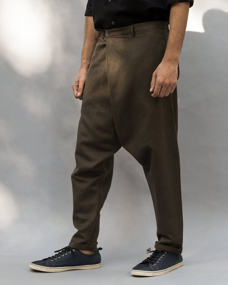 Slouchy Pants - Olive