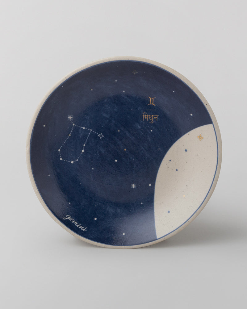 Luna Tea Plate - Gemini
