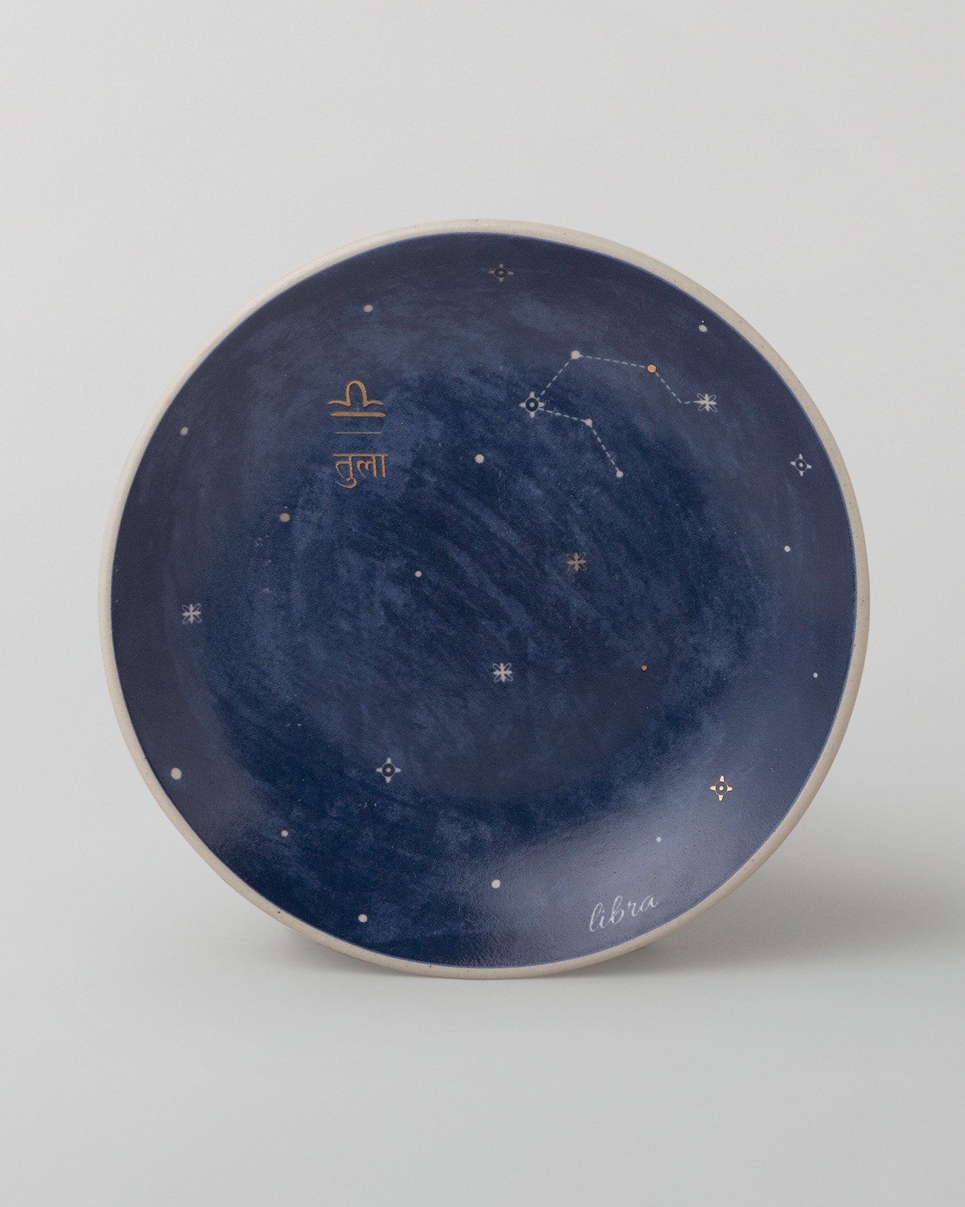 Luna Tea Plate - Libra