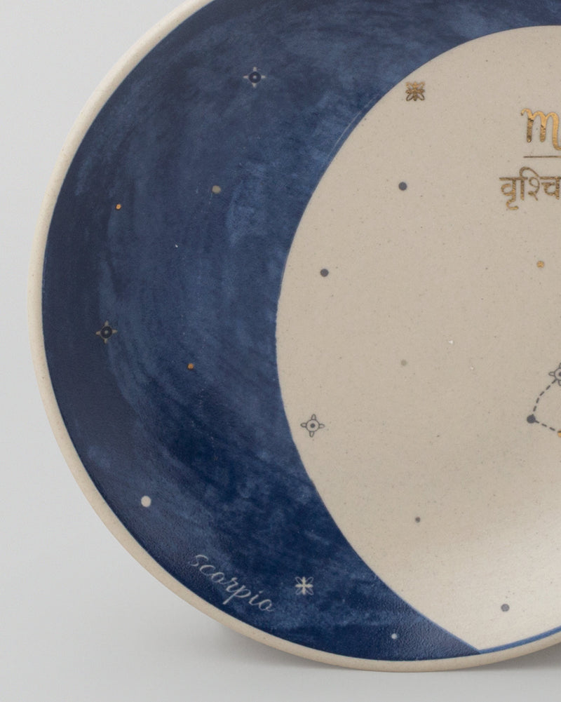 Luna Tea Plate - Scorpio