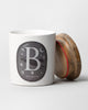 Alphabet B Candle