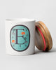 Alphabet E Candle