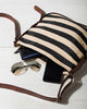 Stripe Crossbody Bag