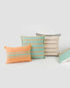 Ber Ber Stripe Pillow Cover - Tangerine