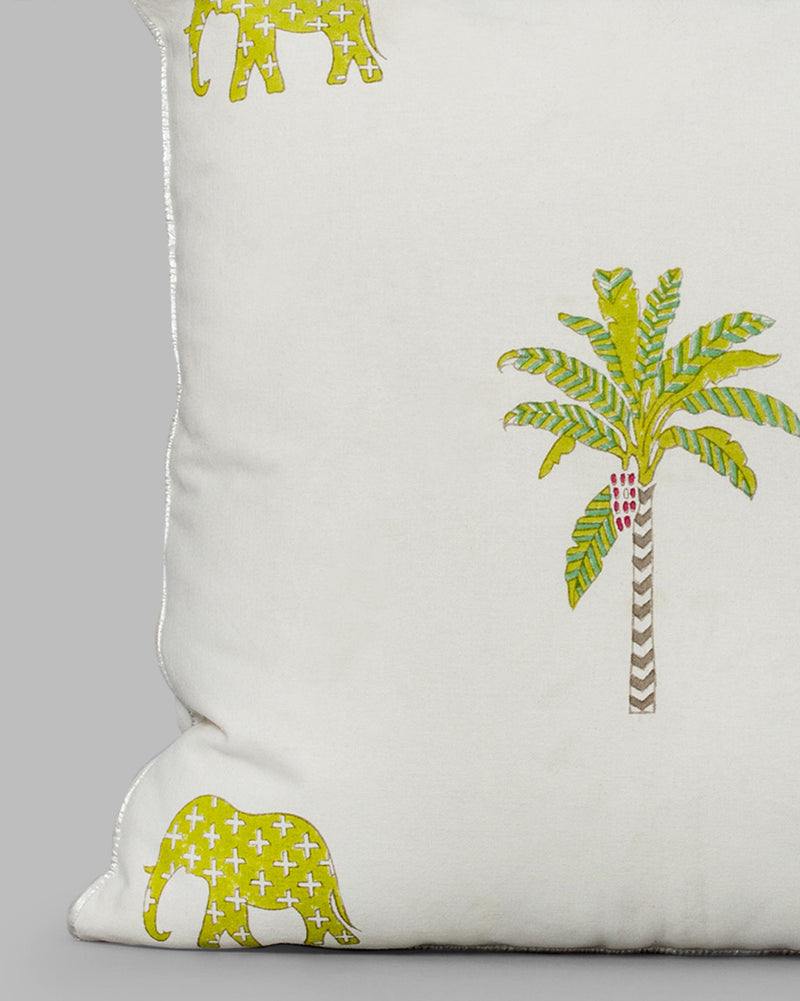 Alleppey Palm Tree Cushion Cover