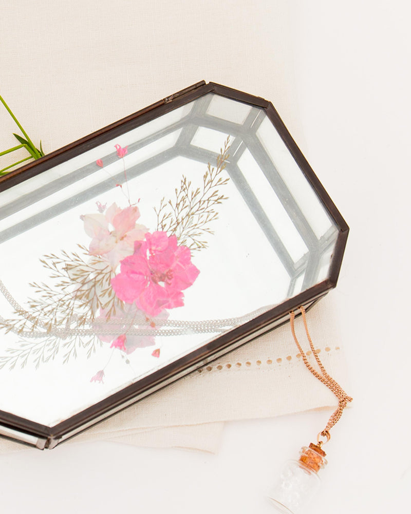 Fleur Jewellery Box - Pink