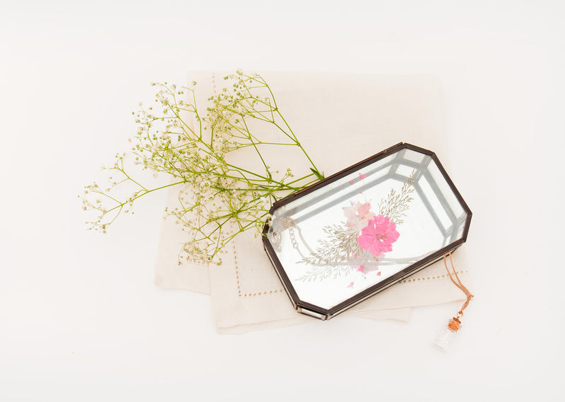 Fleur Jewellery Box - Pink