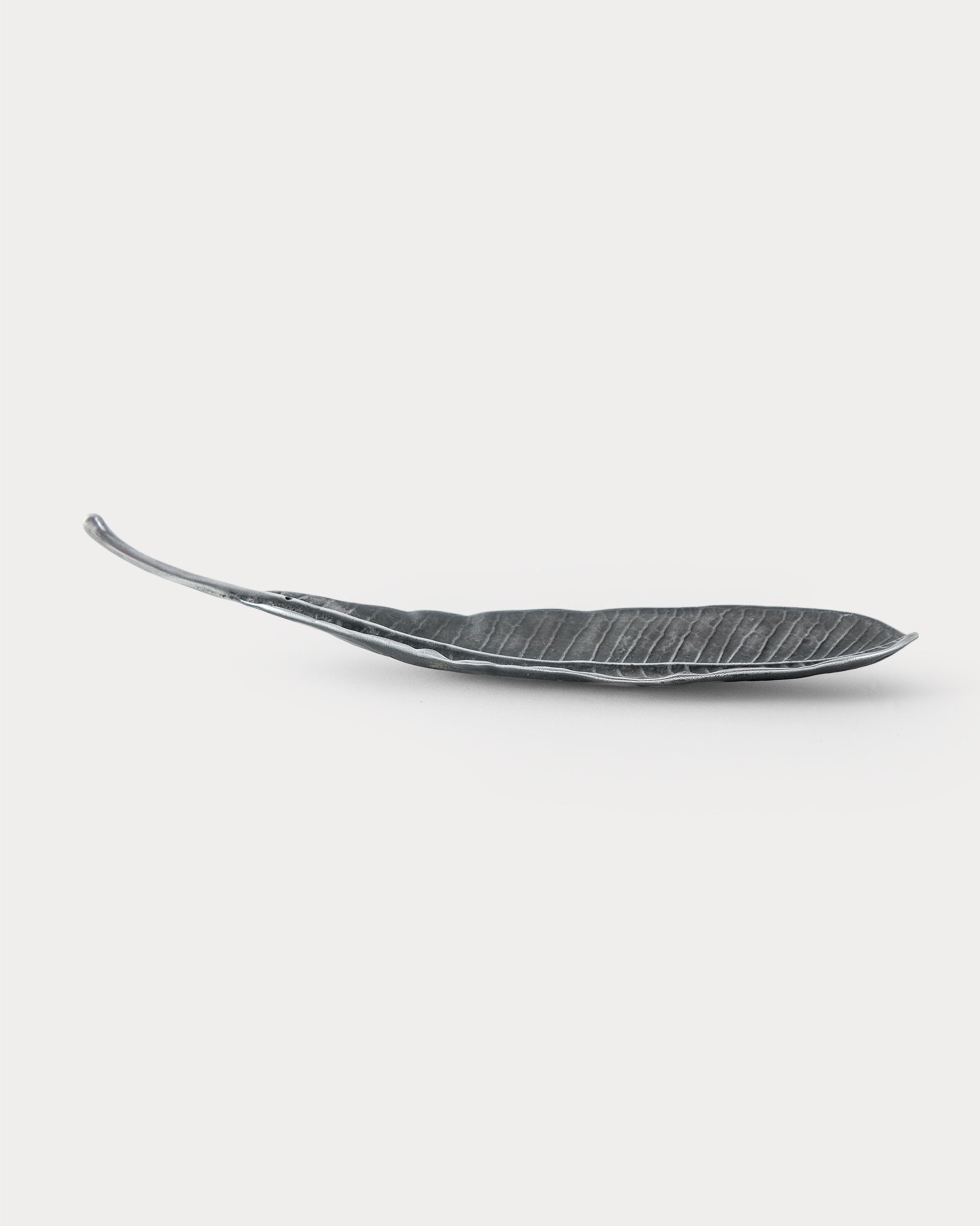 Frangi Leaf Incense Holder - Antique Silver