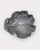 Badam Leaf Incense Holder - Antique Silver