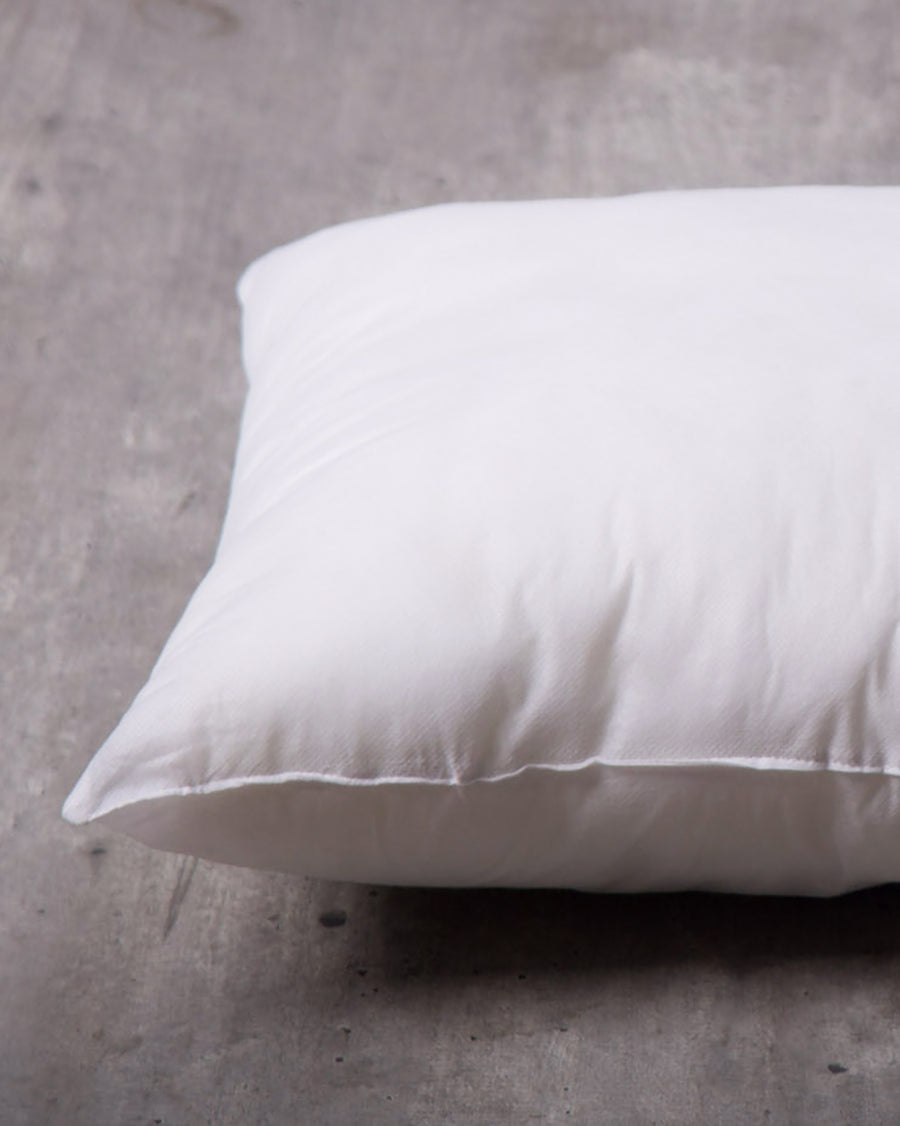 The cushion filler close up.