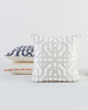 Trellis Cushion Cover - Dark Taupe