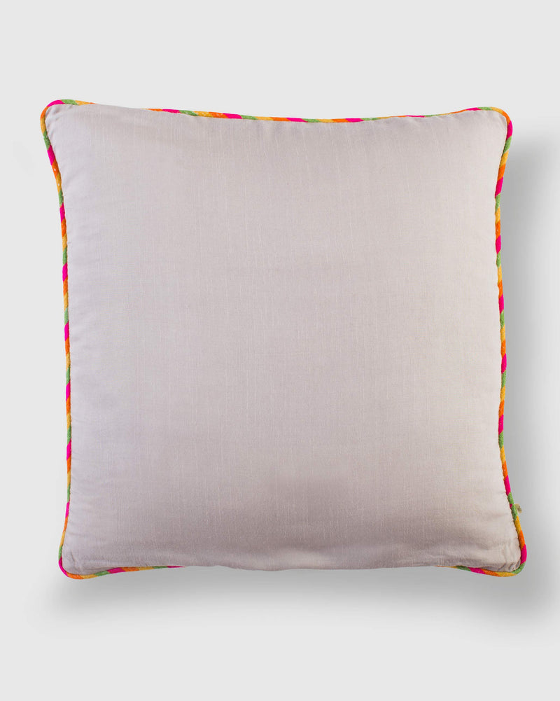 Tussar Cushion Cover - Taupe