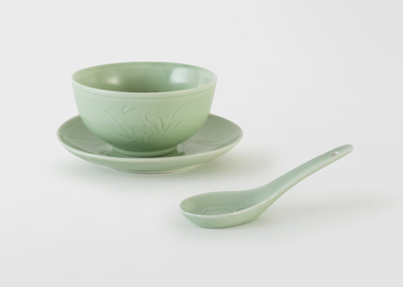 Celadon Miso Spoon