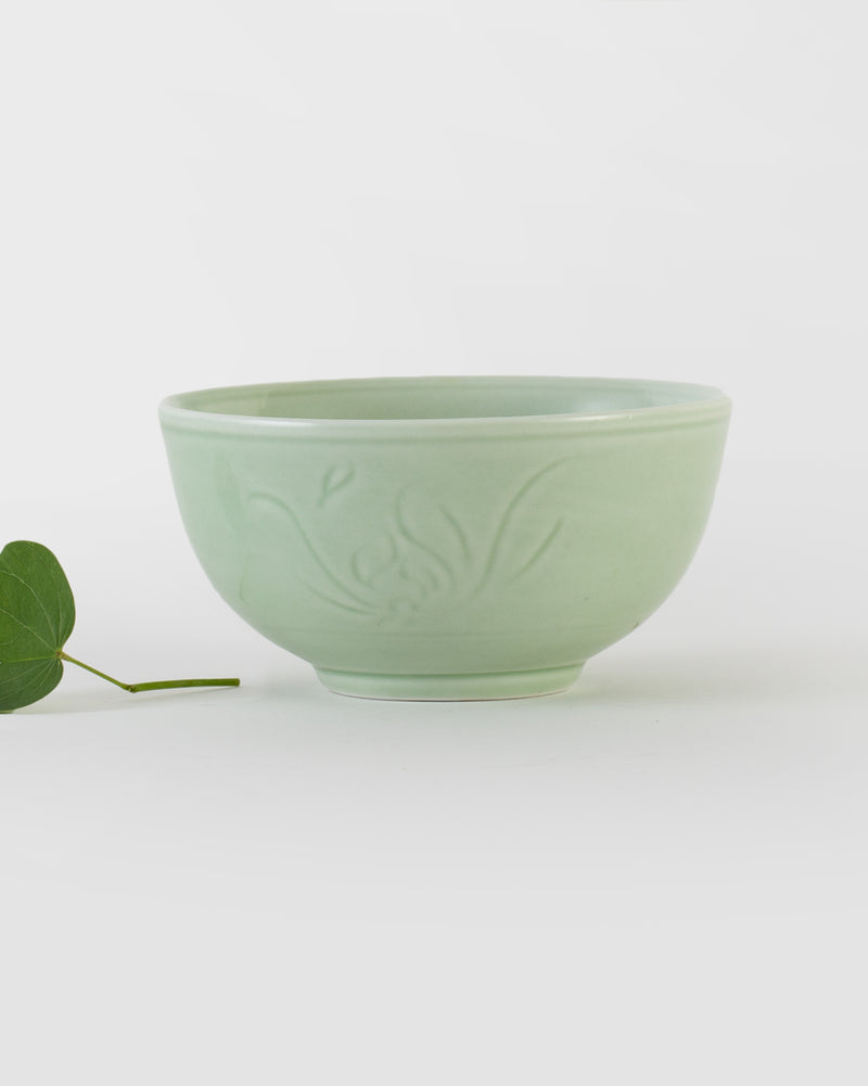 Celadon Wasabi Nut Bowl