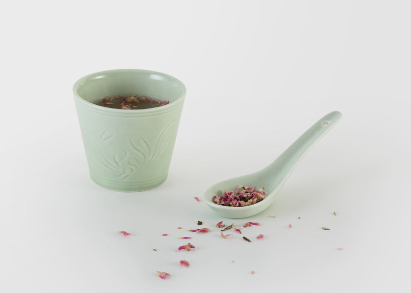 Celadon Herbal Tea Cup