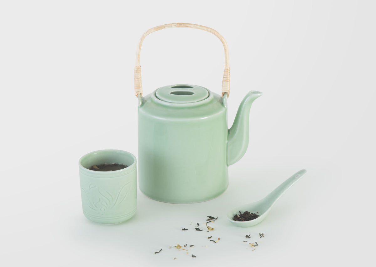 Celadon Teapot thumbnail 3