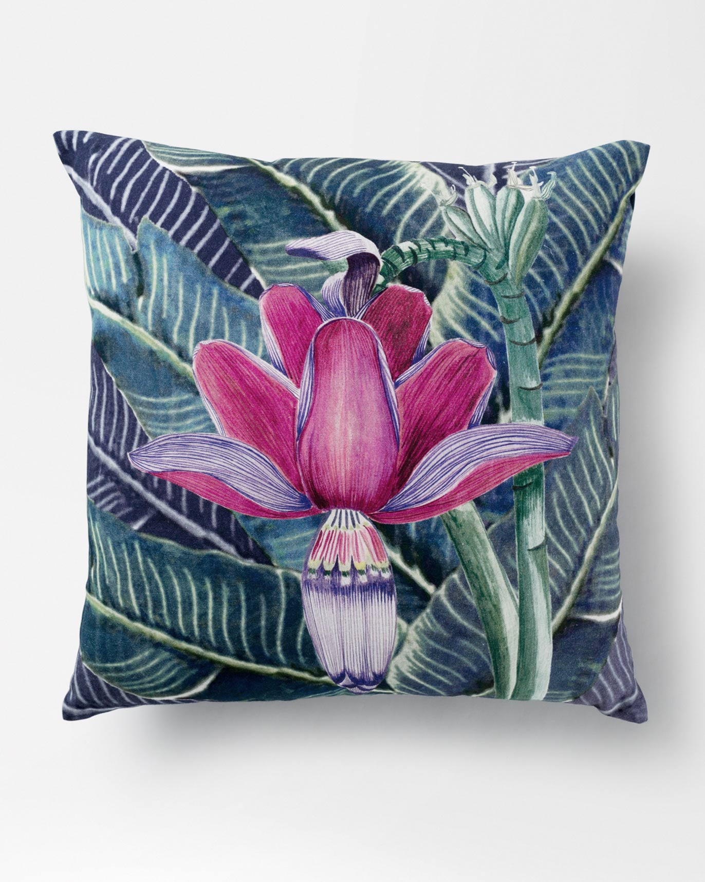 Banana Flower Cushion Cover