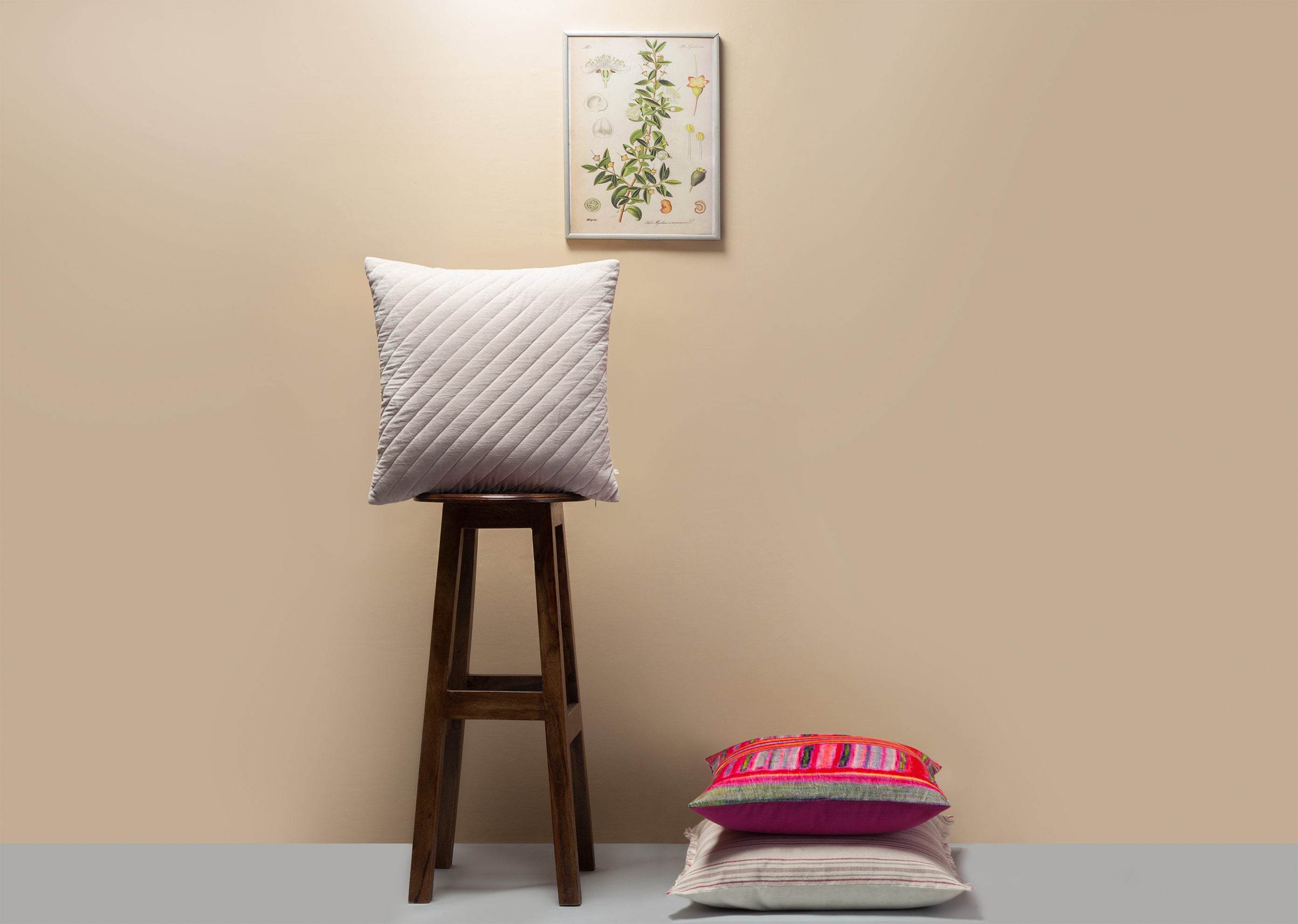 Asante Velvet Cushion Cover - Taupe