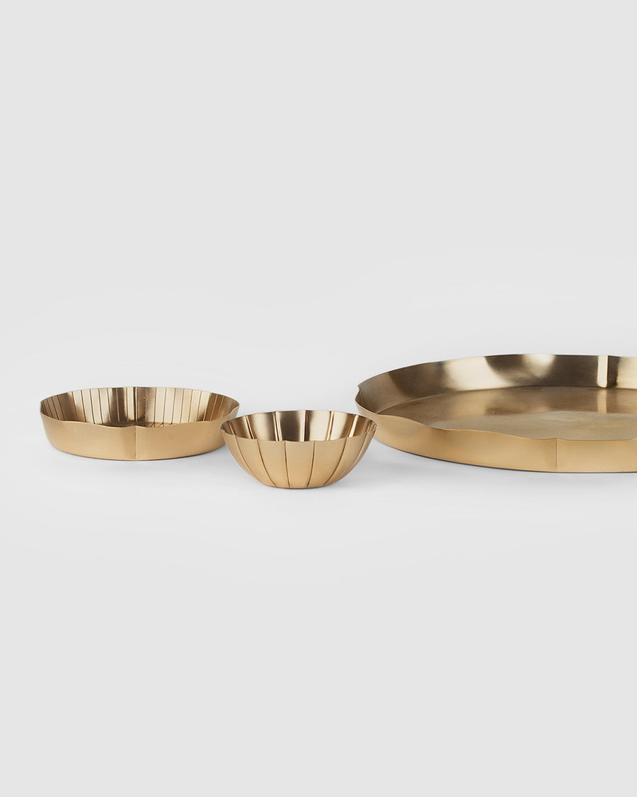 Lotus Leaf brass pieces.