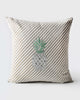 Mahe Pineapple Stripe Cushion Cover