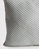 Mahe Silver Stripe Cushion Cover