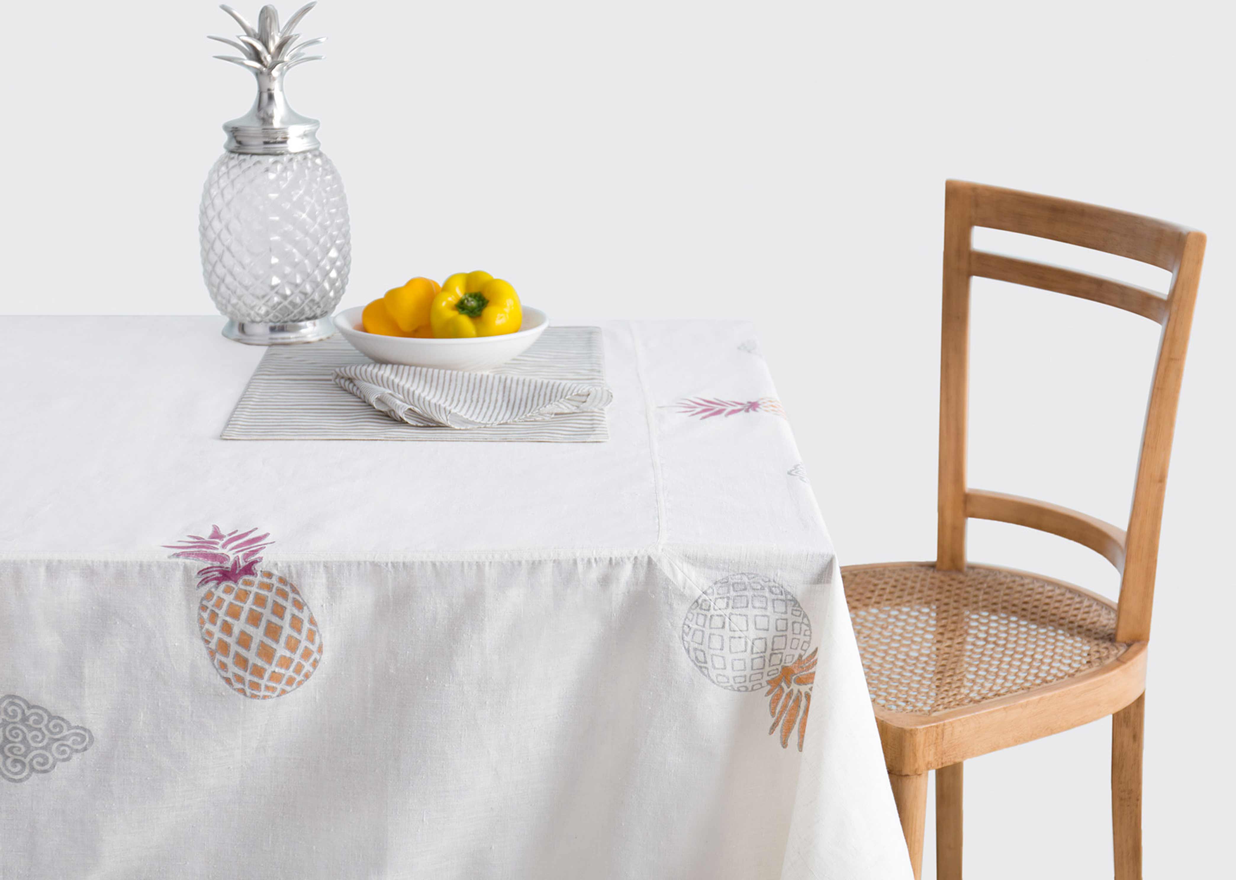 Mahe Pineapple Table Cloth