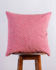Verandah Lattice Cushion Cover - Fuchsia