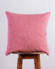 Verandah Lattice Cushion Cover - Fuchsia