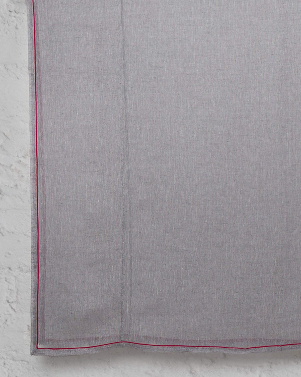 Verandah Classic Table Cloth Small - Grey & Fuchsia thumbnail 2