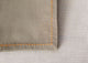 Verandah Cocktail Napkins (Set of 6) - Soft Grey & Tangerine