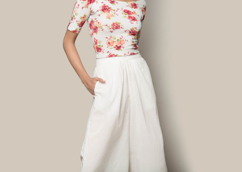 Easy Culottes - Ivory