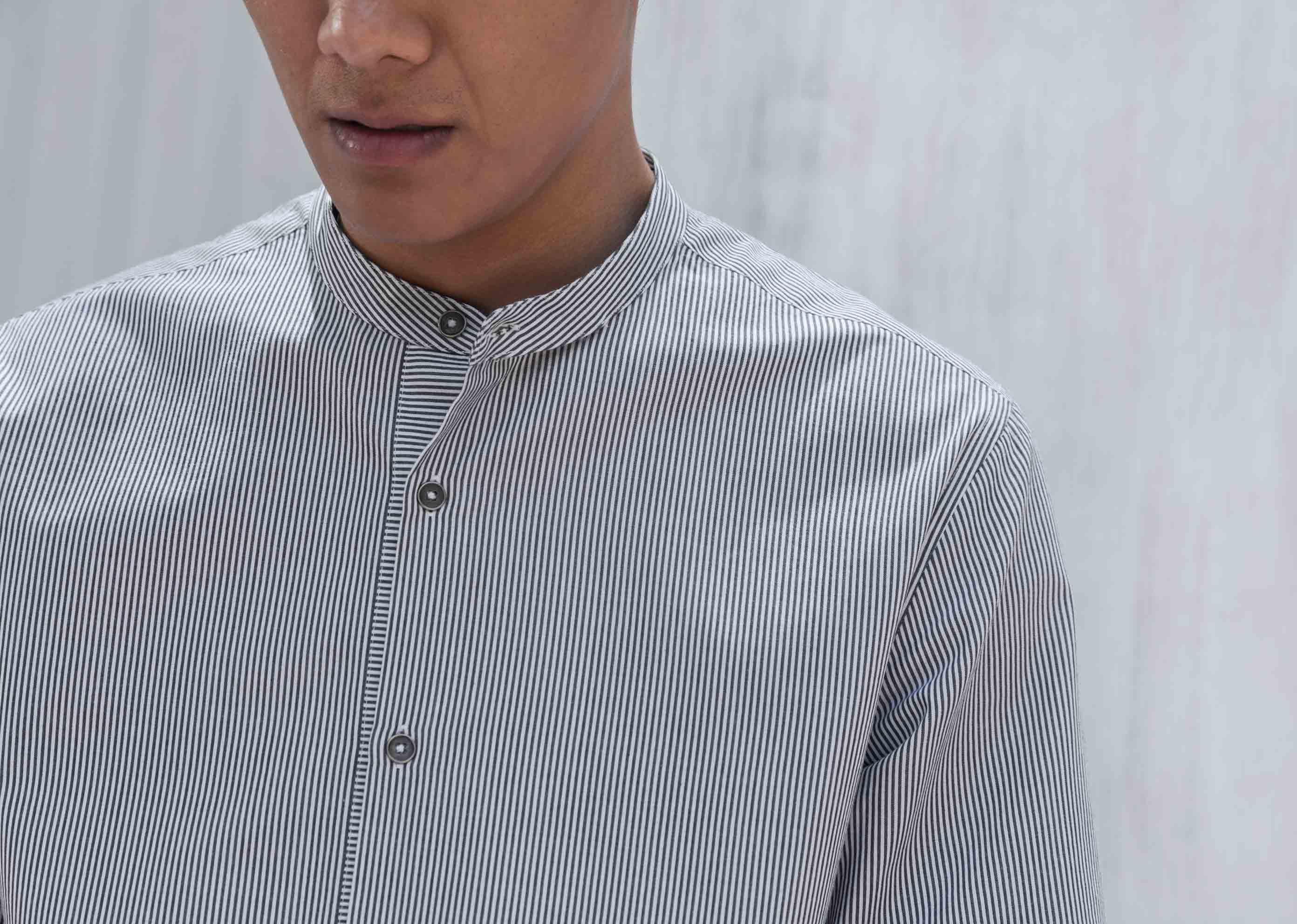 Arugam Stripe Shirt - Black