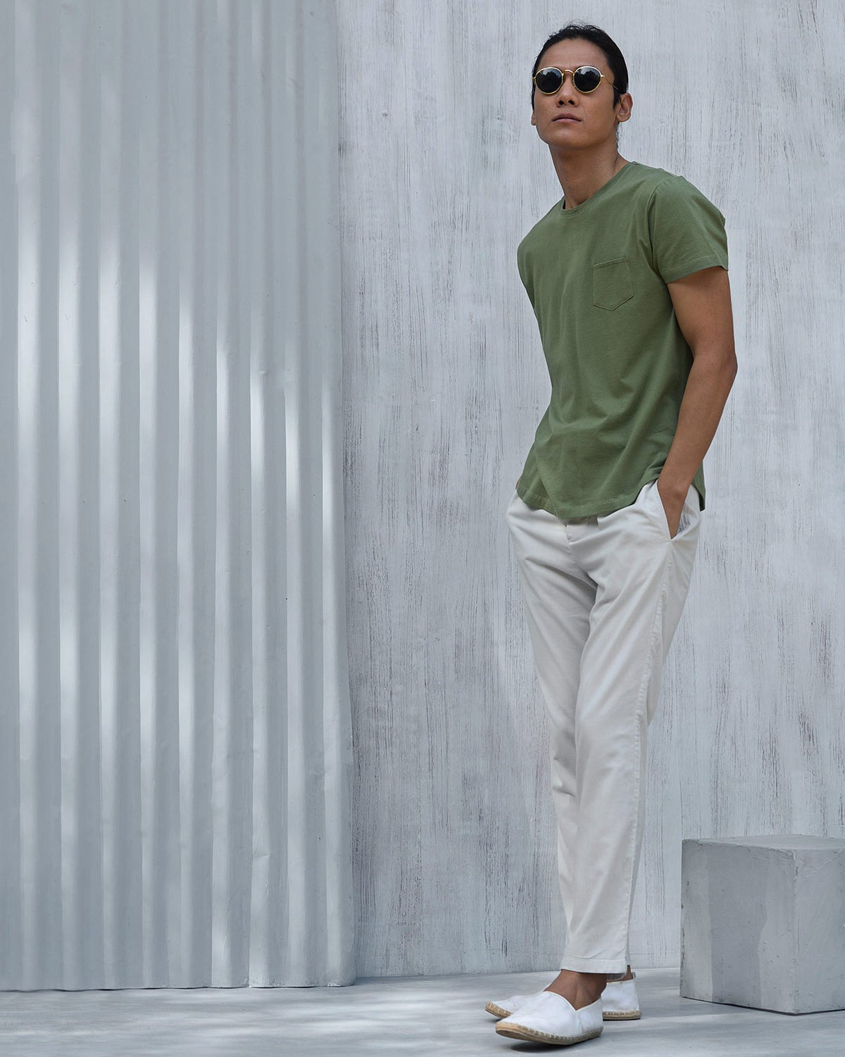 Pocket T-shirt - Green