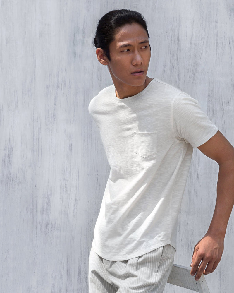 Pocket T-shirt - White