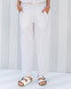 Cigarette Pants - White