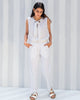 Cigarette Pants - White