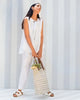 Cigarette Pants - White