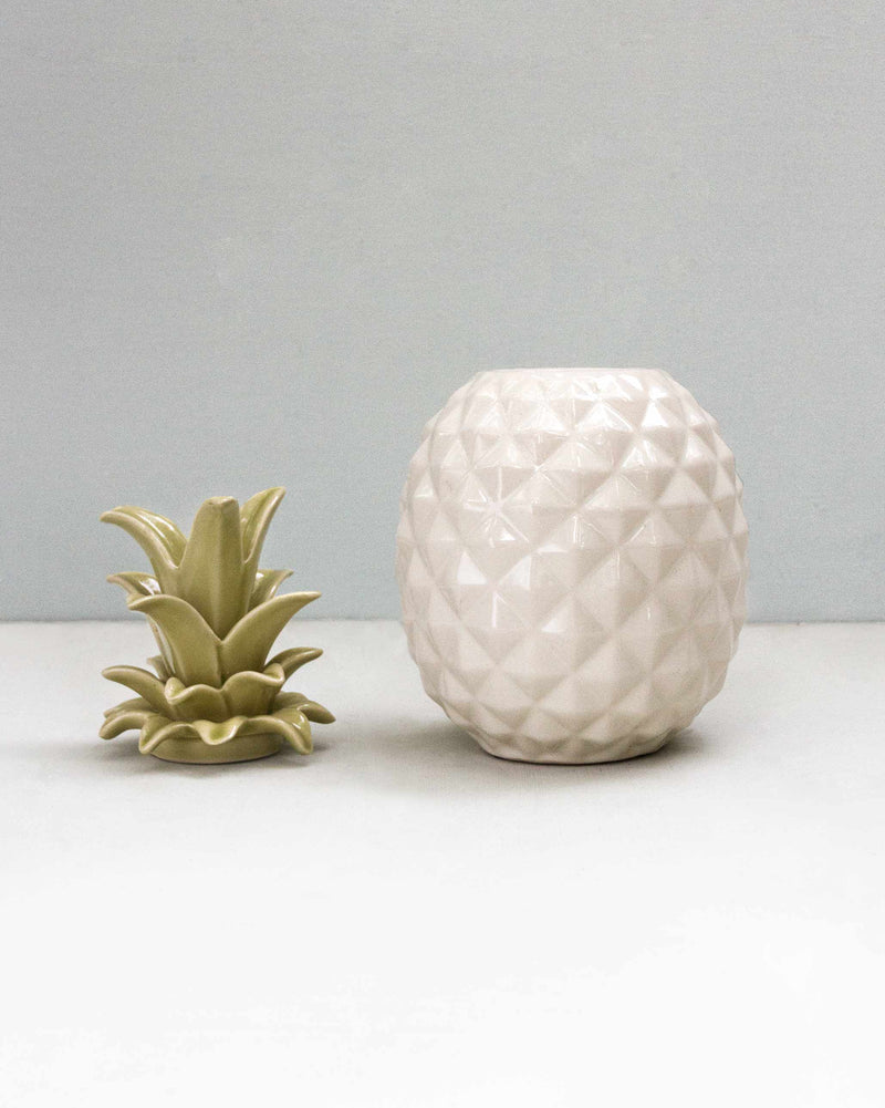 Ananas Jar - Ivory