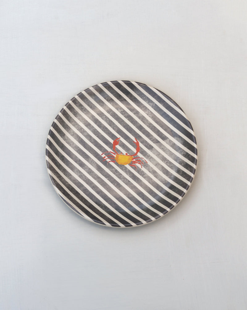 Nancowry Crab Quarter Plate - Multi