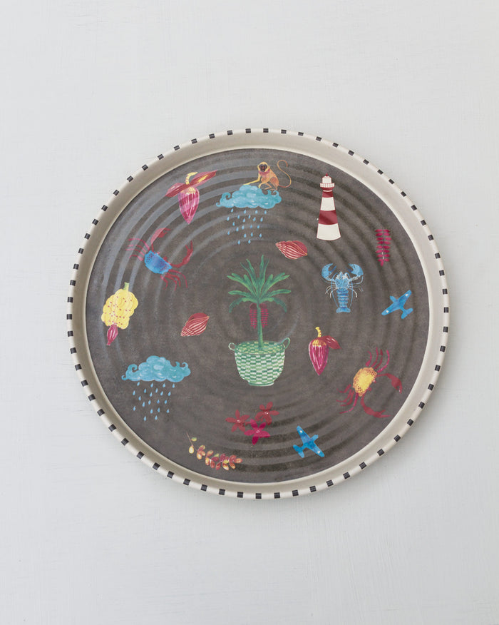 Nancowry Round Platter