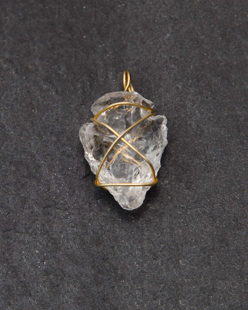 Arrowhead Crystal Pendant - Small