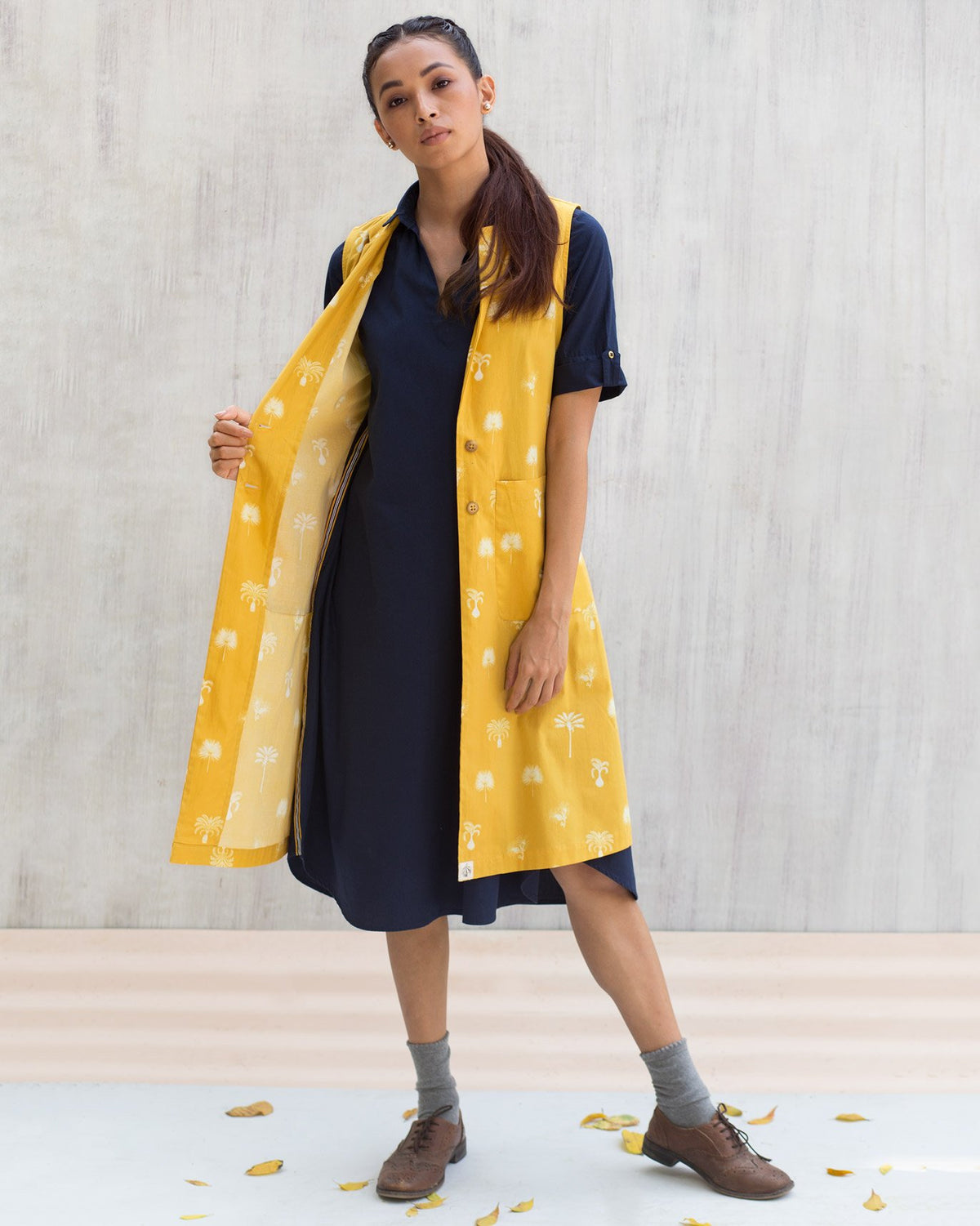 Journey Dress - Navy