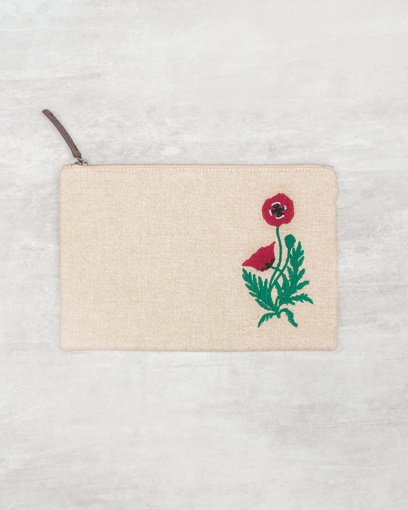 Midi Poppy Pouch