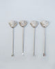Sea Shells Fruit Pick With Stand