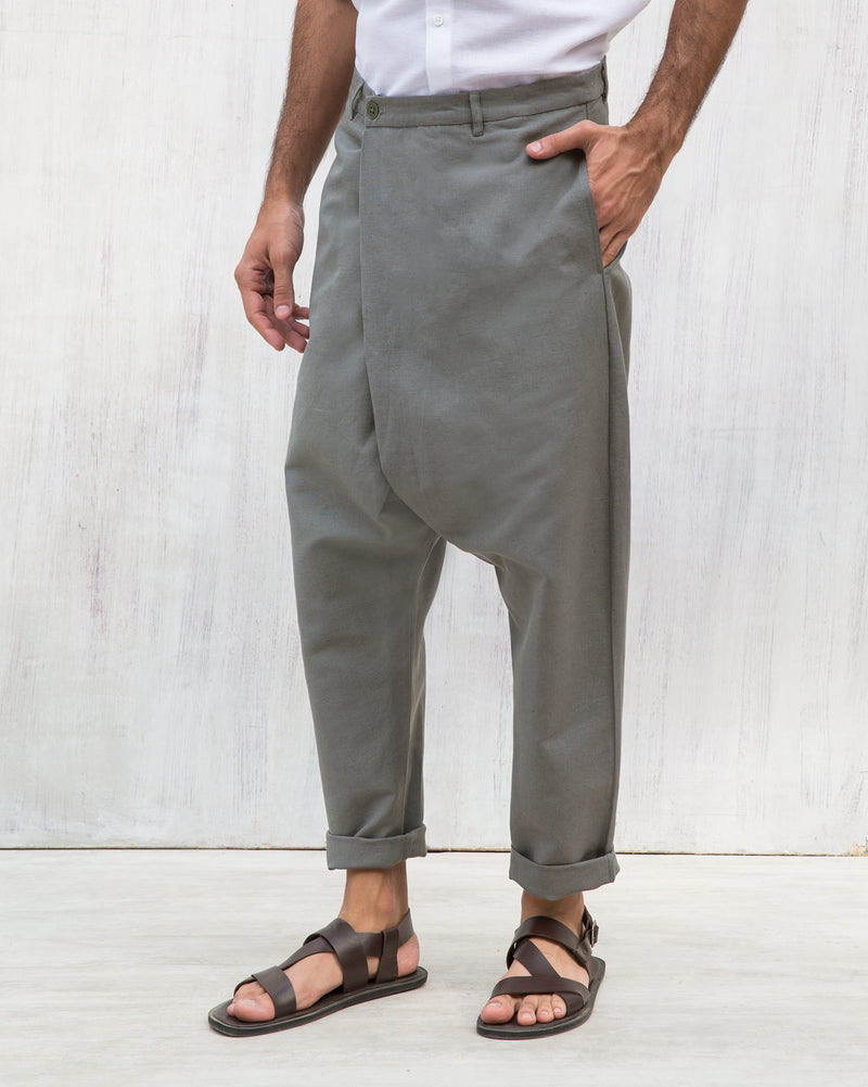 Slouchy Pants - Charcoal